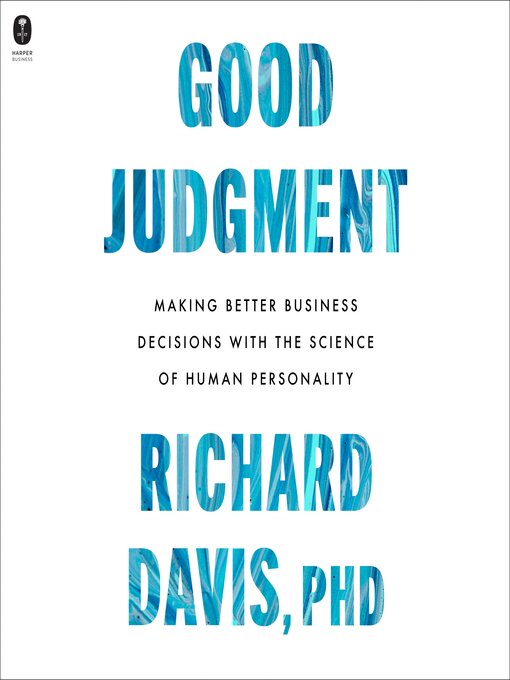 Title details for Good Judgment by Richard Davis - Wait list